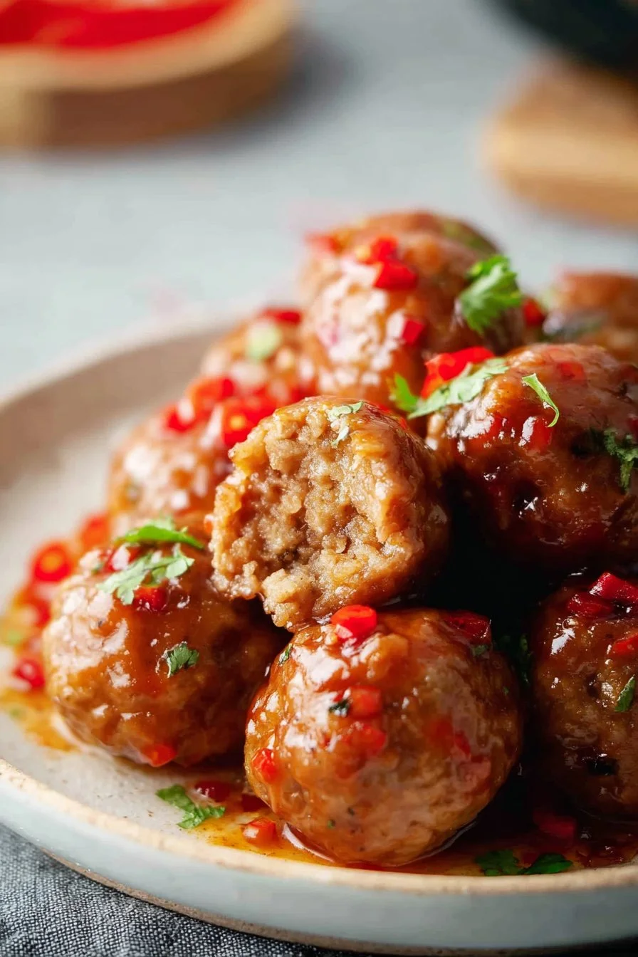 Sweet Chili Meatballs