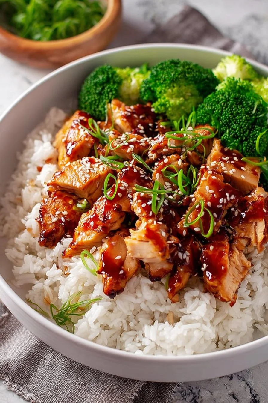 Teriyaki Chicken Rice Bowl