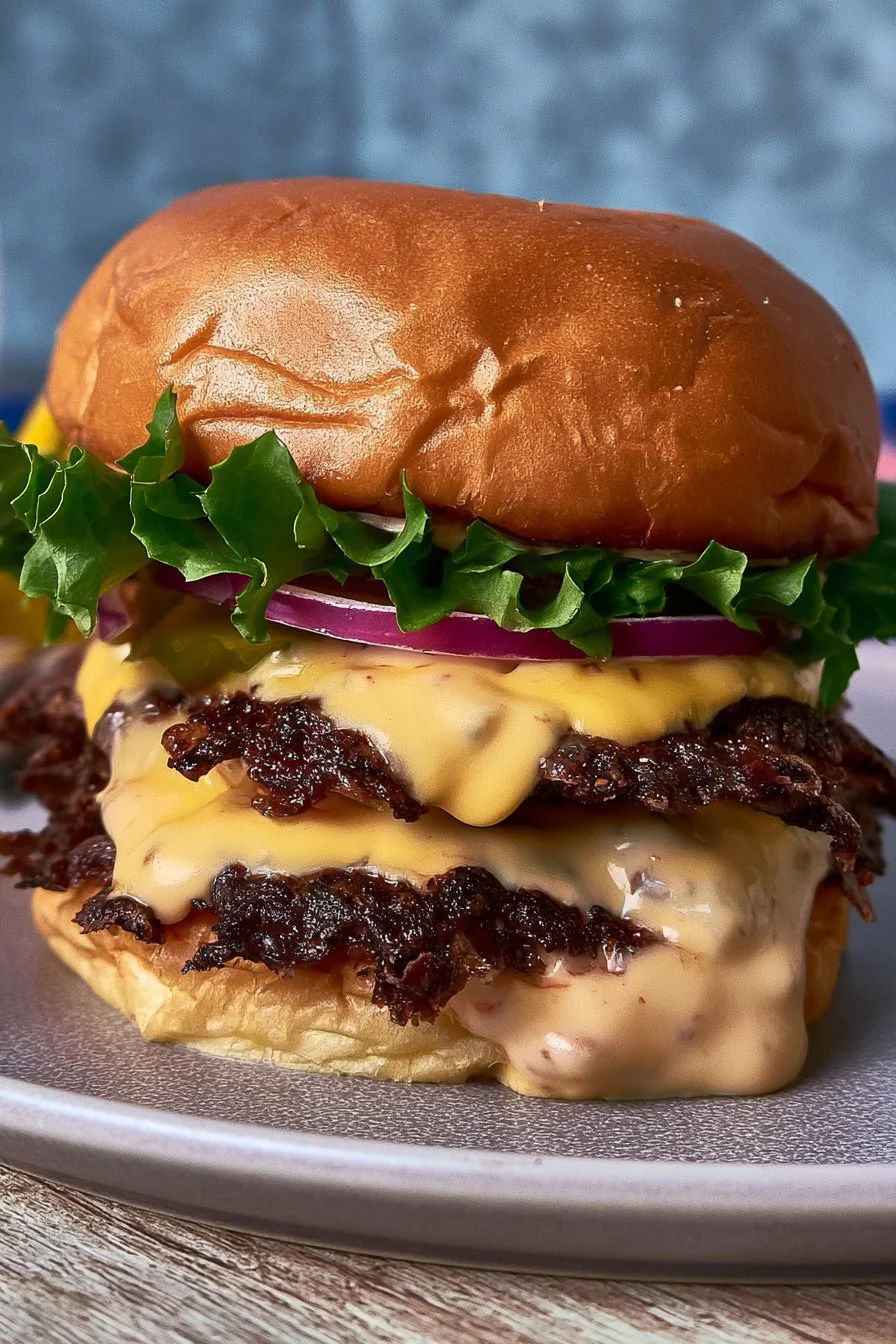 Ultra Crispy Double Smash Burger