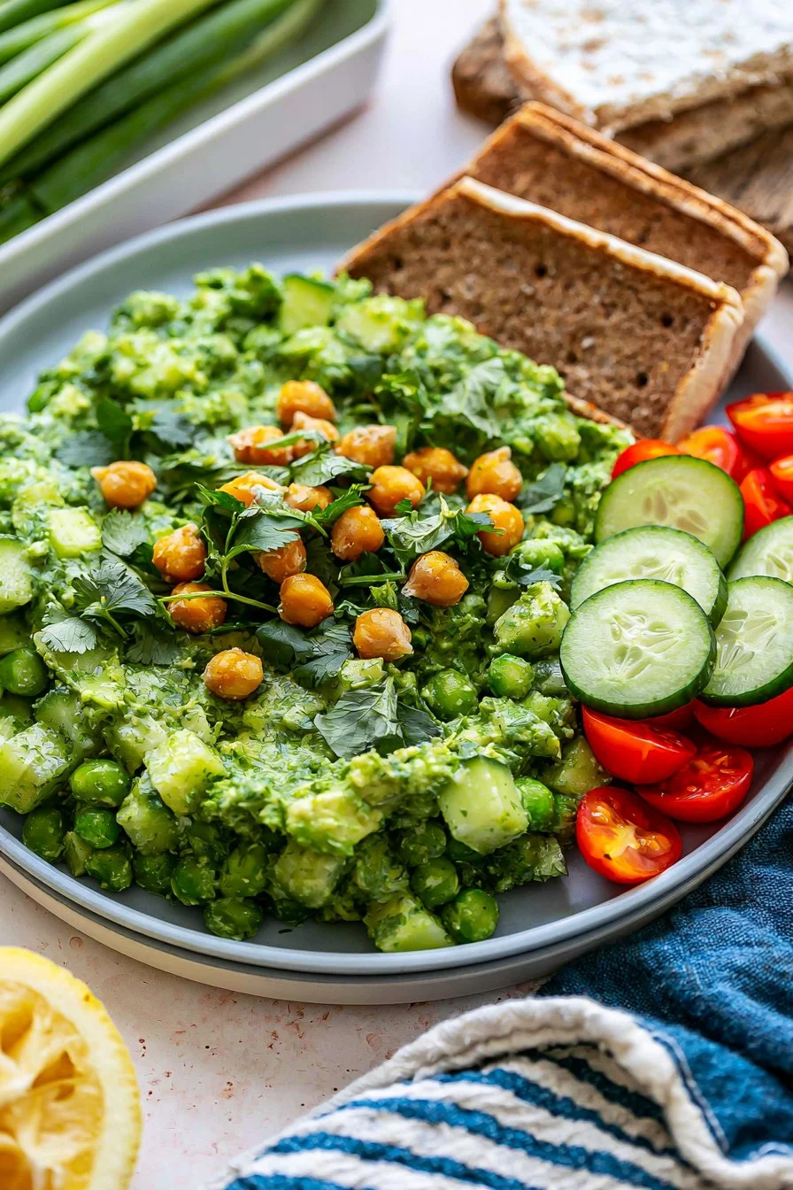 Green Goddess Chickpea Salad
