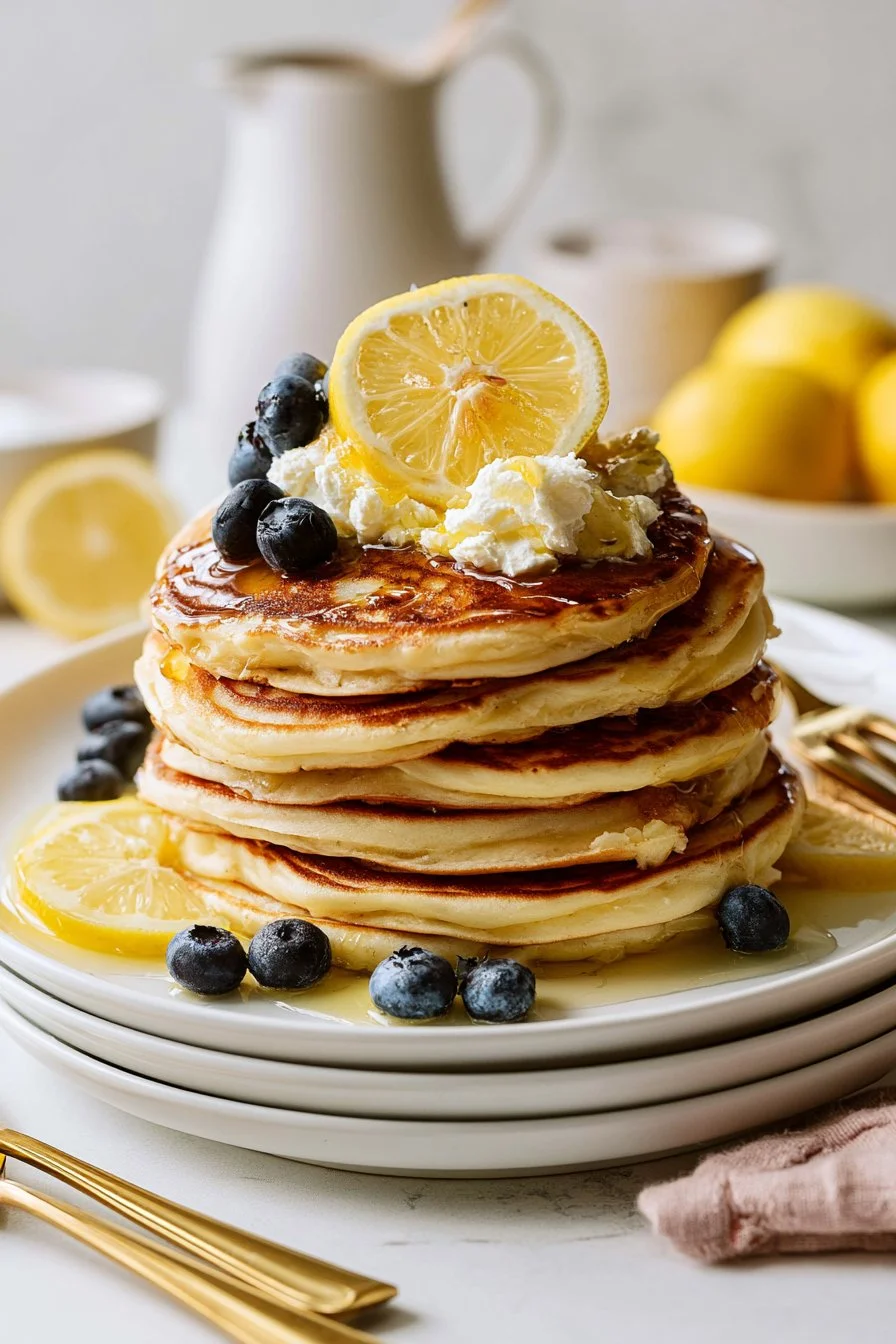 Lemon Ricotta Pancakes