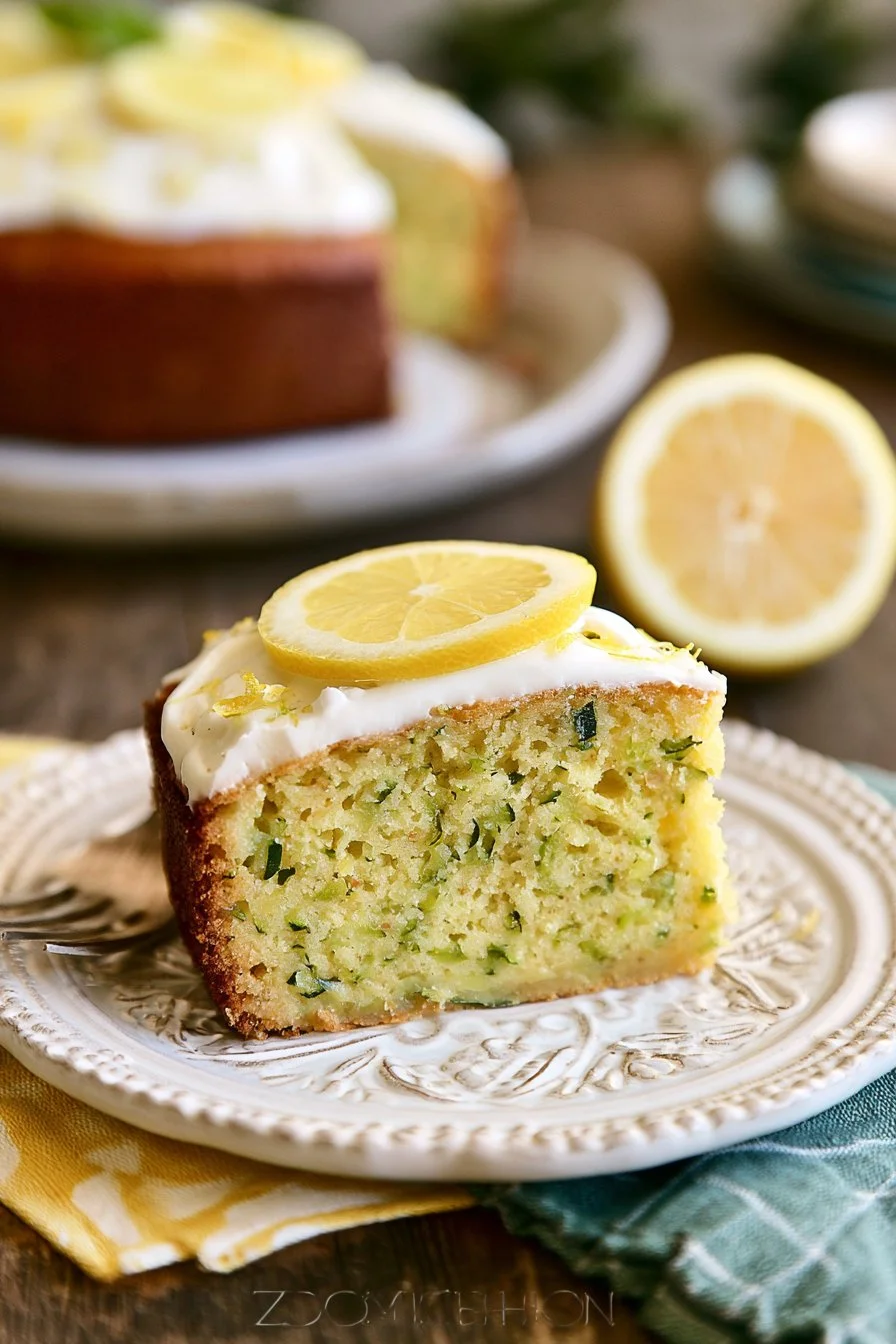 Lemon Zucchini Cake