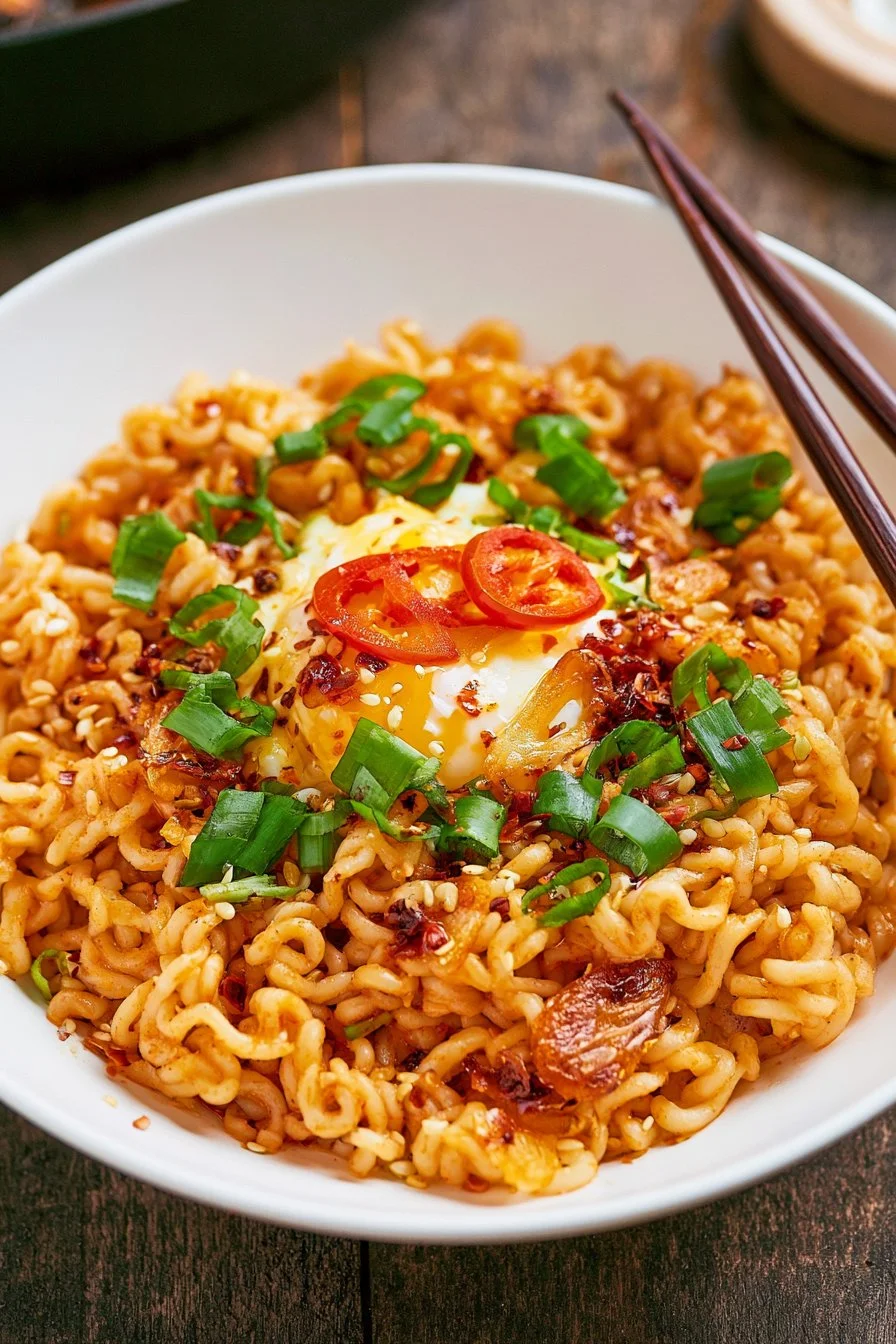 Spicy Garlic Ramen (VIDEO)