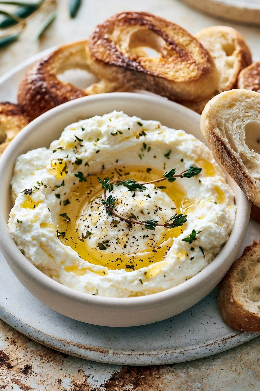 Whipped Ricotta Dip with Honey